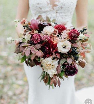 inspiration photo for my bouquet texted to her