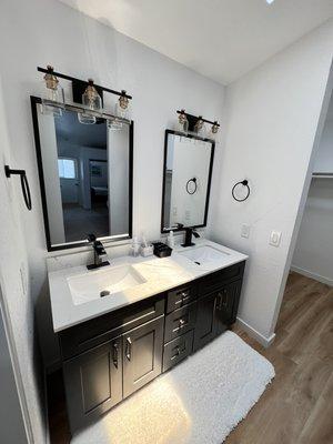 Bath remodel