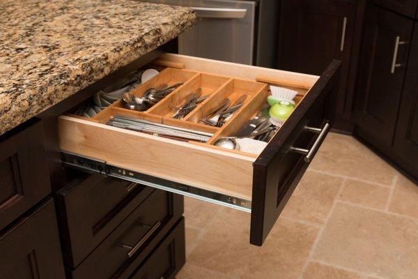 side-mount drawers