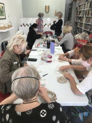 Ferne Jacobs twining and coiling workshop