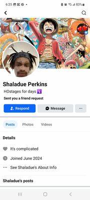 He sent my daughter a friend request he's now stalking my daughter, who is underage