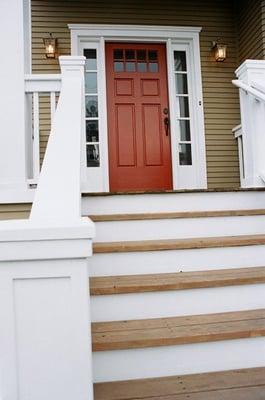 Queen Anne Exterior - Porch and Door Detail