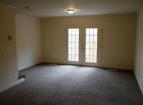 Town home living room