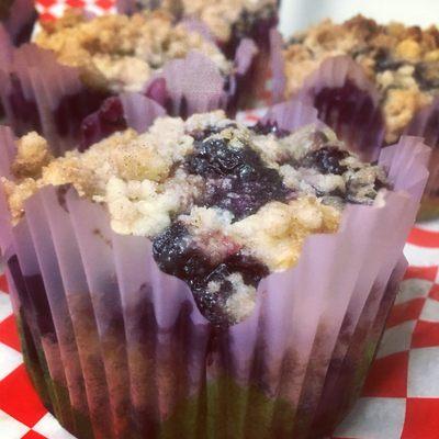 Blueberry muffins