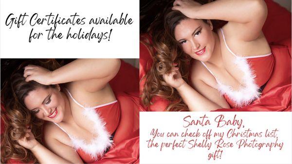 Gift Certificates Available for CHRISTMAS!  
Call: 207-885-5990
Visit: www.shellyrosephoto.com/flash-sale-active