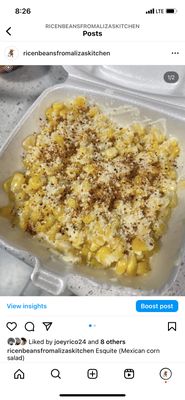 Esquite (Mexican corn salad)