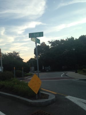 Town Of Westwood -- High Street (Route 109) & Hartford Street, Westwood