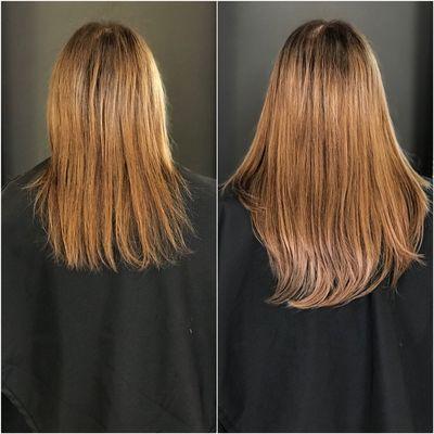 12" Tape-in Hair Extensions