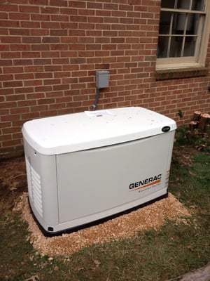 Home Generator installed by Allegro