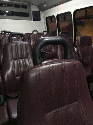 Shuttle Bus Interior