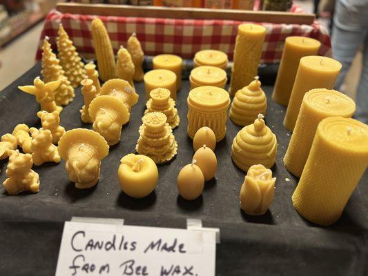 Bees wax candles