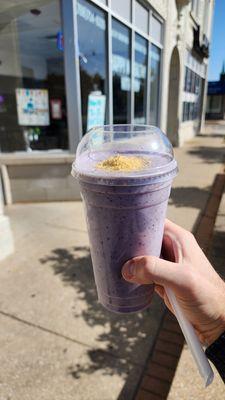 Blueberry Crunch smoothie