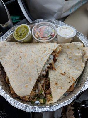 Pernil quesadilla!