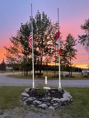 Front entrance-Memorial Day 2021