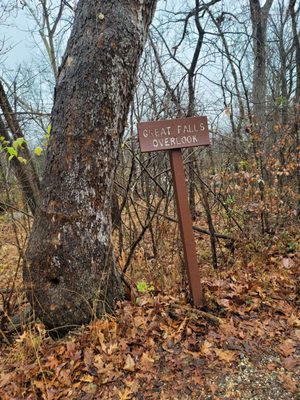 Signage - Great Falls Overlook 12.3.23