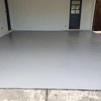 our customer, Bobby, after two coats of epoxy-seal