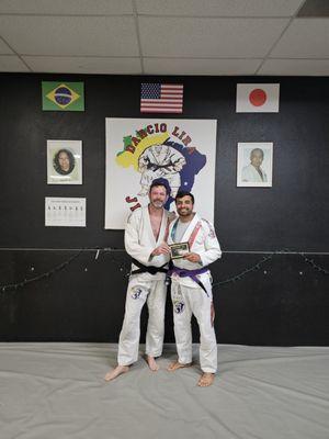 Purple belt promotion