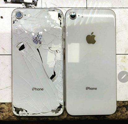 Iphone 8 Back Door Glass Repair