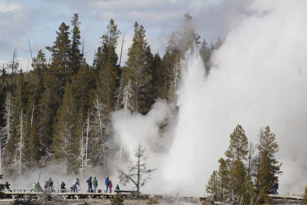 Grand, the largest predictable geyser on Earth!