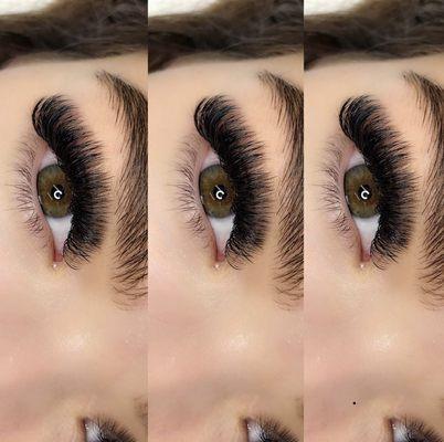 Mega-Volume Lash Extensions