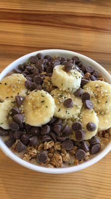 Sweet date superfood bowl.