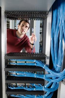 We install local area networks and telephone cable systems!