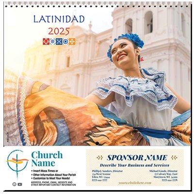 2025 General Latinidad Calendar in Spanish