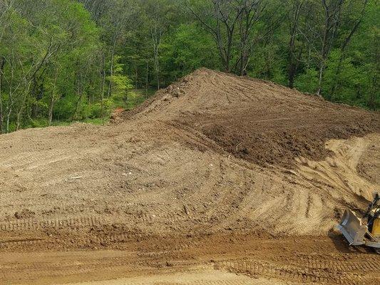 Stockpiled Topsoil...