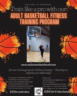 Adult Basketball Training Classes