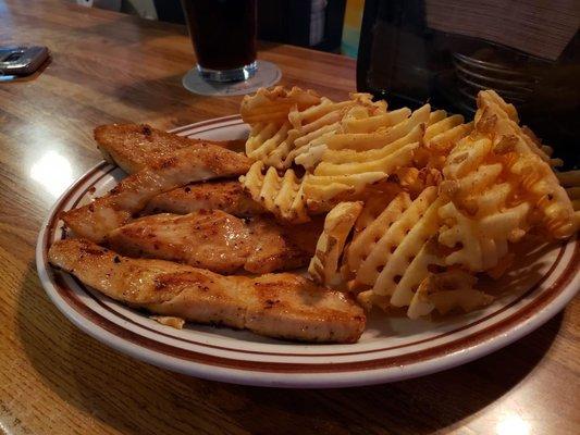 Chicken and waffle fries