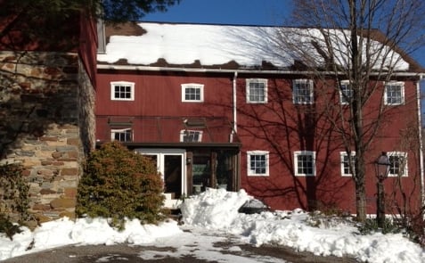 Have a private dinner in the 19th Century restored barn!