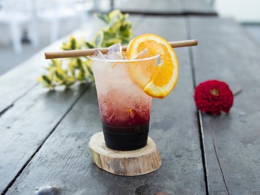 Cherry Orange Mocktail