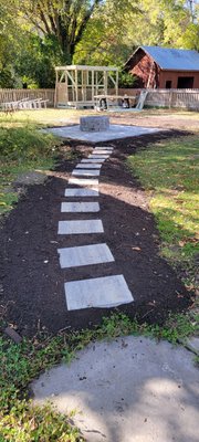 Fire Pit and Patio Installation