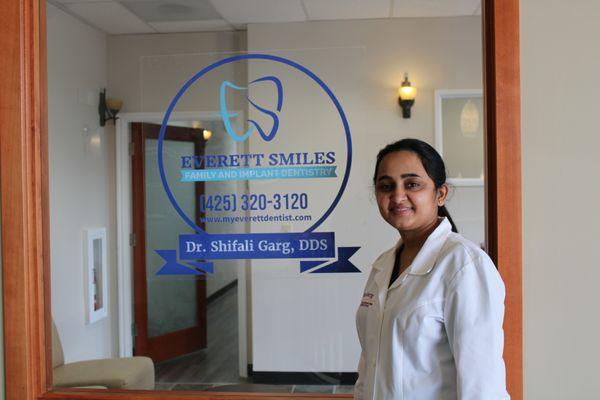 #EverettSmiles Reception Dr. Garg