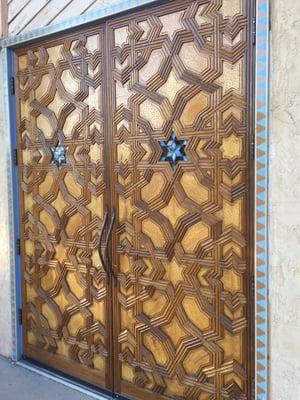 These door is stunning! Created by Hershel Weiss.