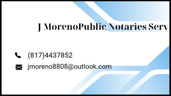 J Moreno Public Notaries