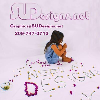 Need a Design?
Logo, Illustration, Business Card, Post Card, Rack Card, Apparel, Stickers/Labels and more