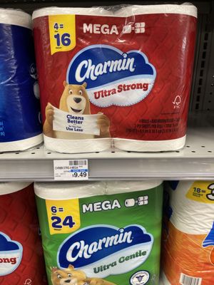 A small 4 pack of toilet paper is almost $10 at CVS. Have things gotten that bad?