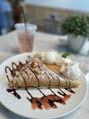 Nutella crepe