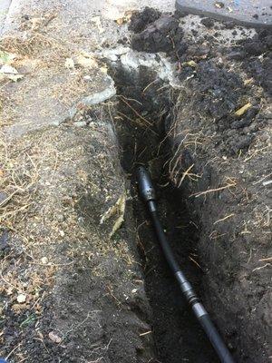 Water main trenchless