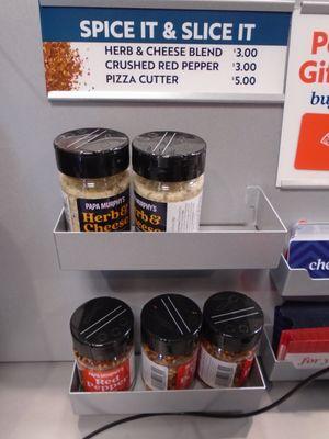 Papa Murphy's brand spices.