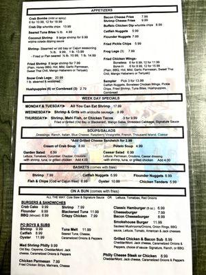 Menu prices as of Aug 2023