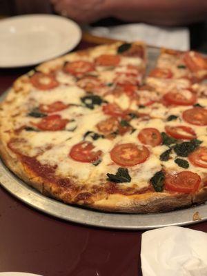 Margherita Pizza.  Tasty.