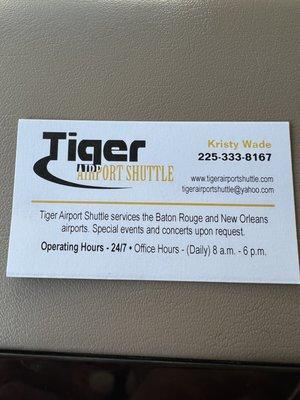 Tiger Airport Shuttle