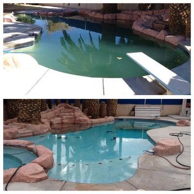 This is the work we love to give to our clients!!! Deepbluepoolsnv.com