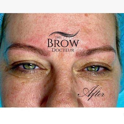 After.  What a difference brows can make!