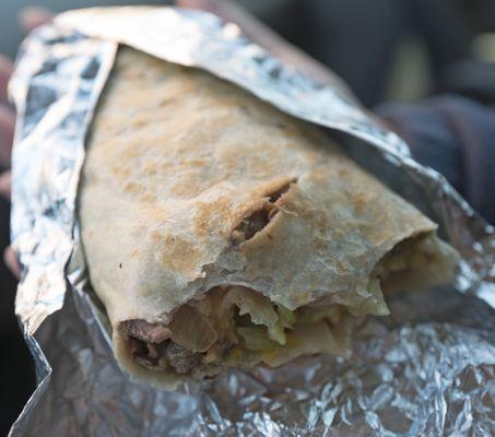 Fajita burrito