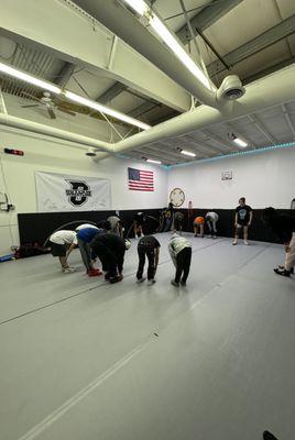 Wrestling gym