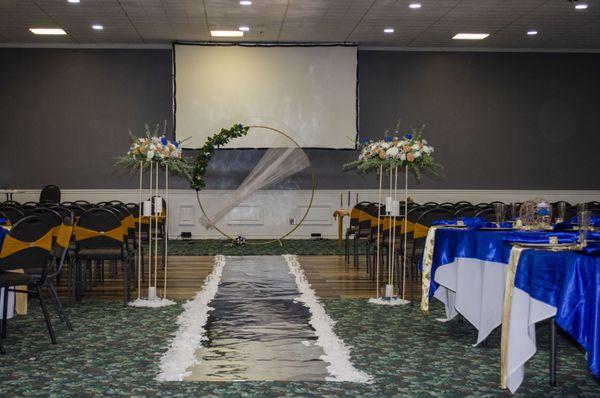 Are you looking for the perfect aisle runner look no further.  We are sure we have a style to match your event.