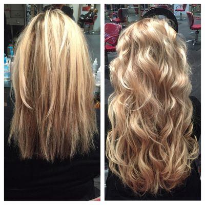 Greatlengths custom hair extensions